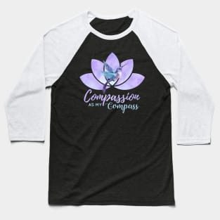 Compassion As My Compass Logo Baseball T-Shirt